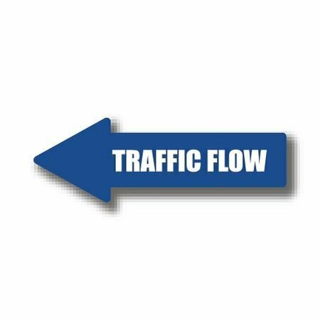 ERGOMAT 34in x 12in ARROW SIGNS - Traffic Flow DSV-SIGN 408 #0443LEFT -UEN